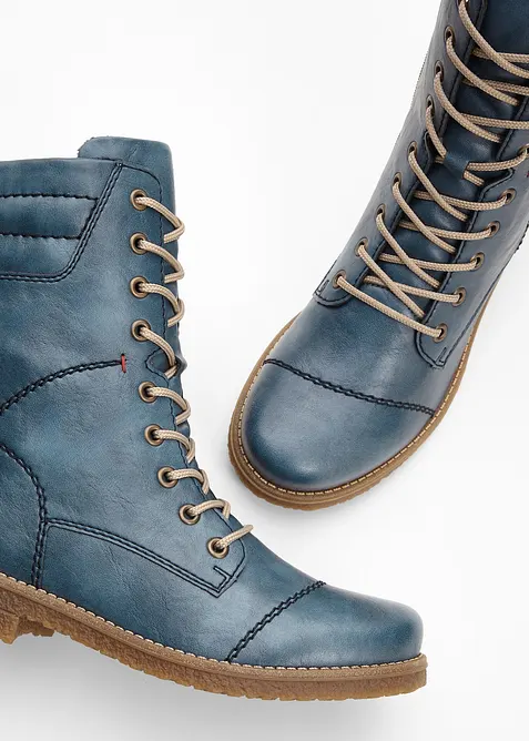 Šněrovací kotníková obuv značky Rieker, Rieker