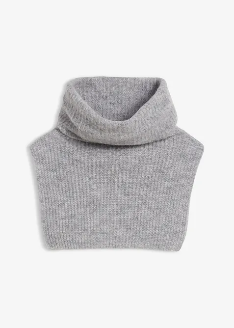 Vlněná hadicová šála s alpakou, bonprix