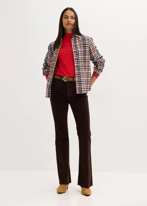 Man&scaron;estrov&eacute; kalhoty s roz&scaron;iřuj&iacute;c&iacute;m se střihem, bonprix