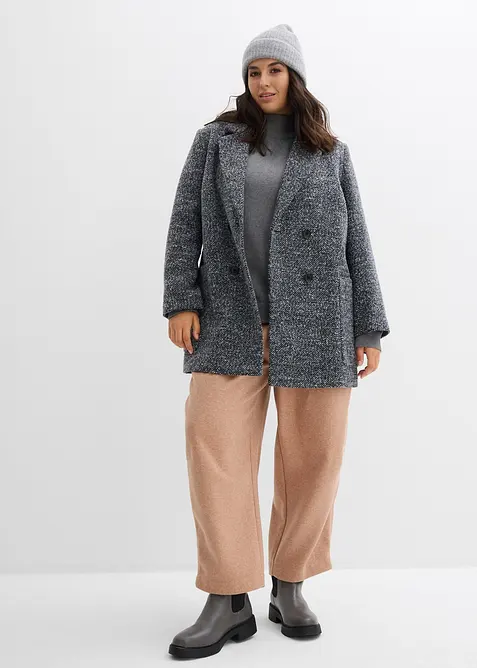 Svetr s rolákovým límcem, z čisté bavlny, bonprix