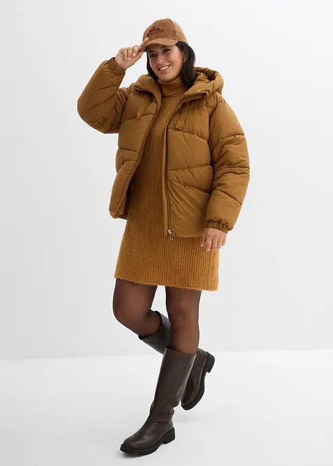 Voděodolná prošívaná bunda, bonprix