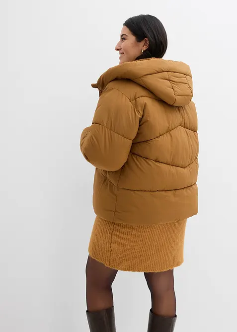 Voděodolná prošívaná bunda, bonprix