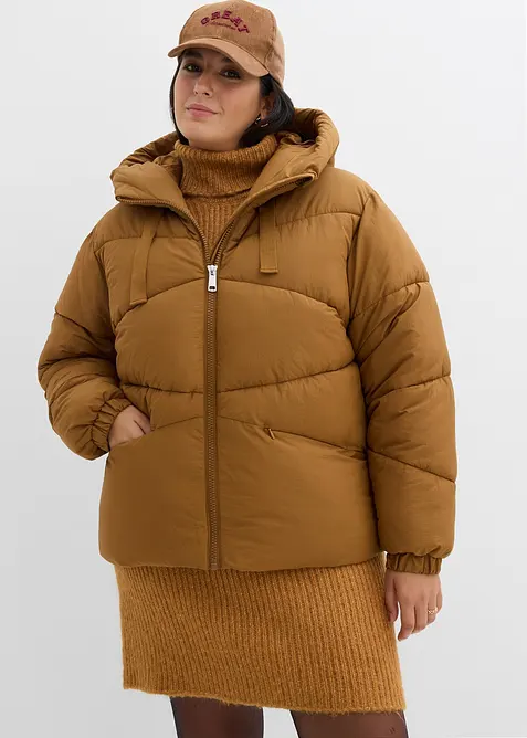 Voděodolná prošívaná bunda, bonprix