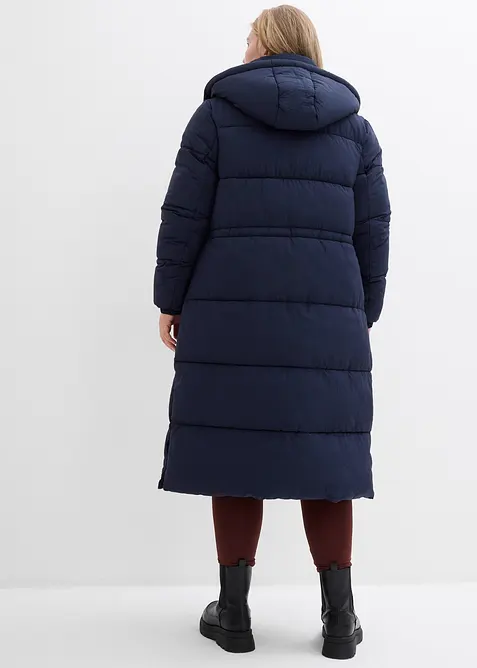 Voděodolný prošívaný kabát, bonprix