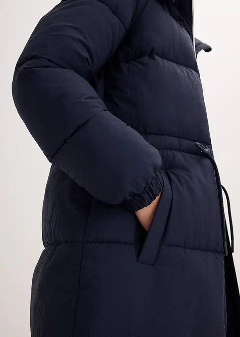 Voděodolný prošívaný kabát, bonprix