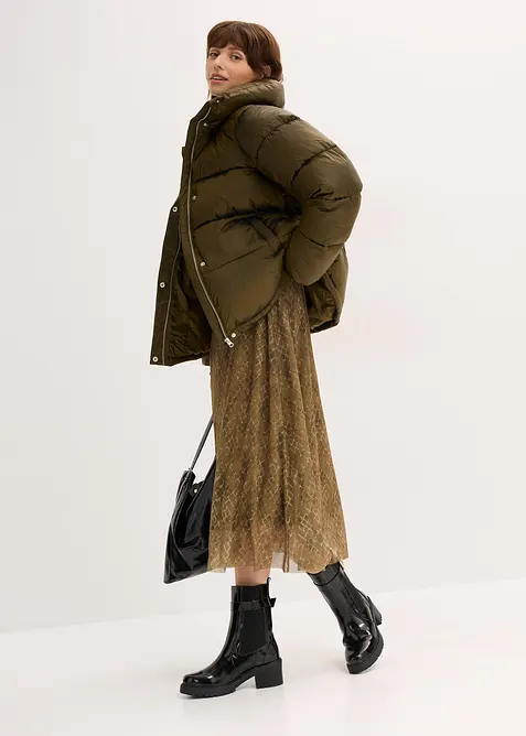 Prošívaná oversize bunda, bonprix