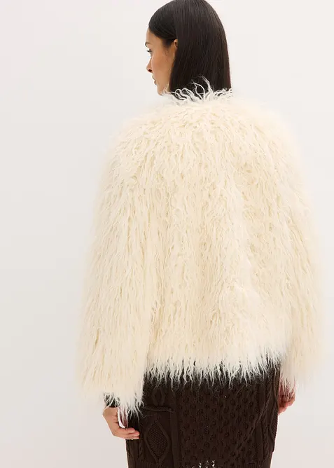 Oversize bunda z umělé kožešiny, bonprix