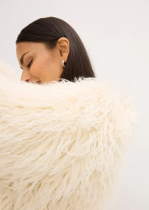 Oversize bunda z umělé kožešiny, bonprix