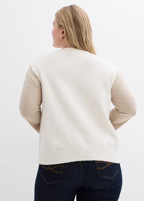 Pleten&aacute; vesta, bonprix