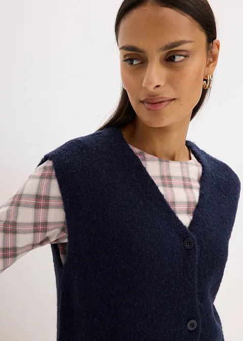 Pleten&aacute; vesta, bonprix