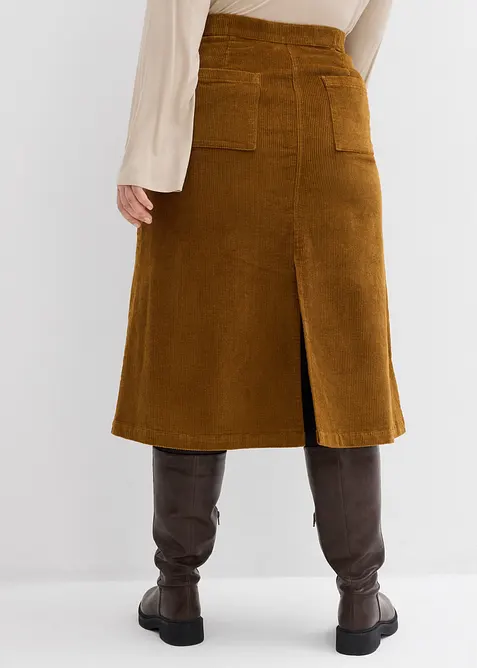 Manšestrová sukně, bonprix