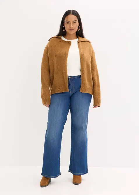 Kabátek ze silnější pleteniny, bonprix