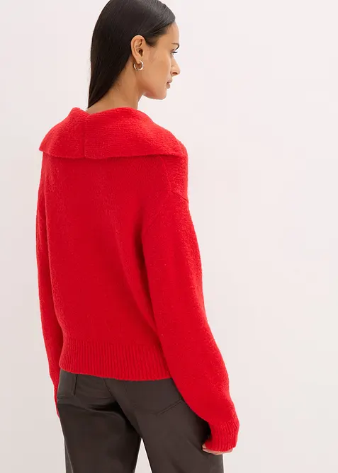 Kabátek ze silnější pleteniny, bonprix