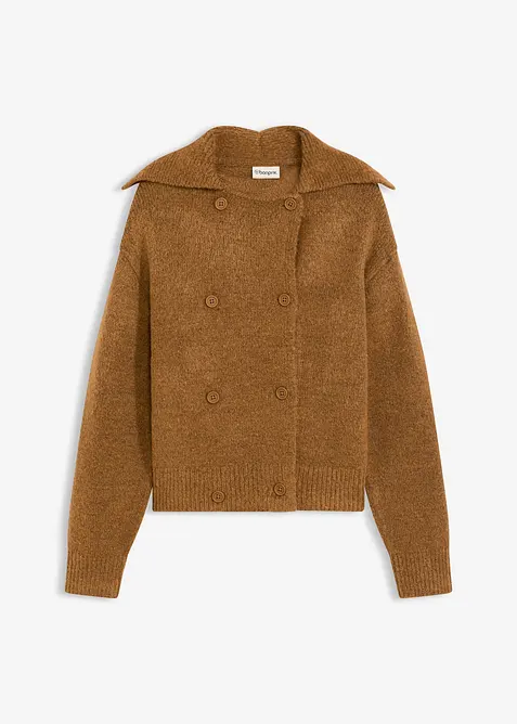 Kabátek ze silnější pleteniny, bonprix