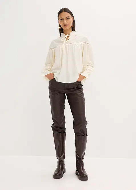 Halenka bez zapínání, z jemné viskózové směsi, bonprix