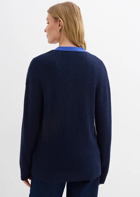 Kardigan z čisté bavlny, bonprix