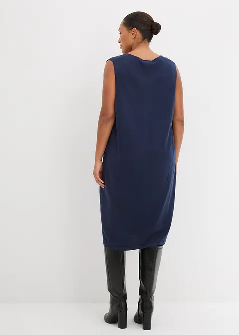 Pletené šaty z čisté bavlny, bonprix