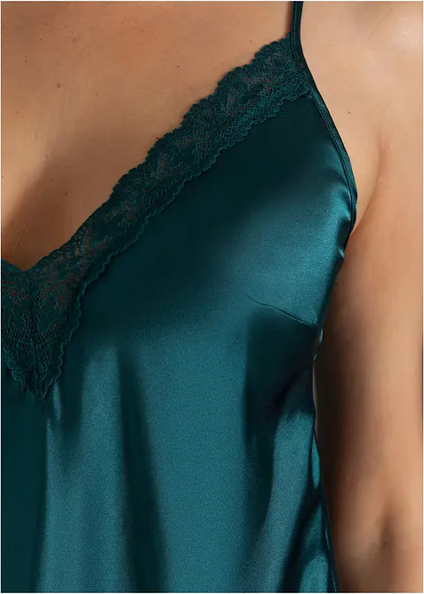 Saténové negližé, bonprix