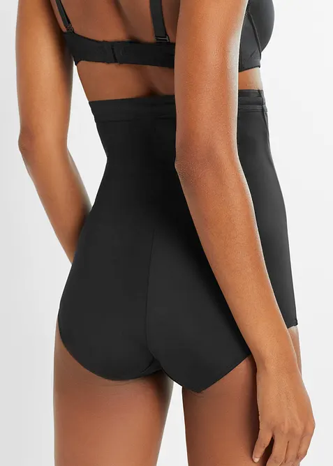 Stahovací bokové kalhotky s vysokým pasem a silným tvarujícím efektem, bonprix