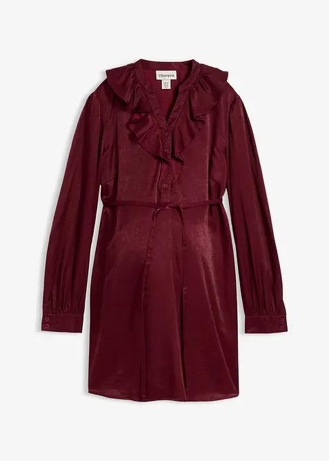 Těhotenská halenka z měkkého saténu, bonprix