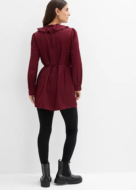 Těhotenská halenka z měkkého saténu, bonprix