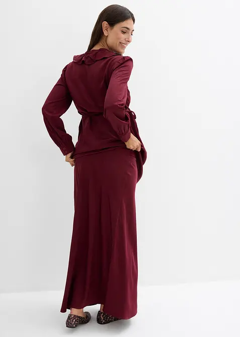 Těhotenská sukně ze saténu, bonprix