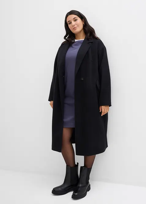 &Scaron;aty s 3/4 ruk&aacute;vem, z tepl&aacute;koviny, uvnitř měkce počesan&eacute;, bonprix