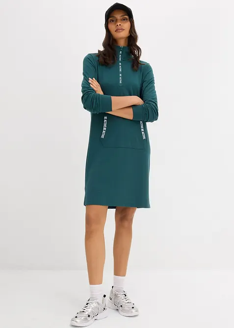 Měkké šaty z teplákoviny, bonprix