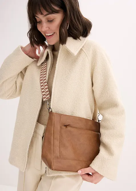 Kabelka přes rameno, s vyměniteln&yacute;m popruhem, bonprix