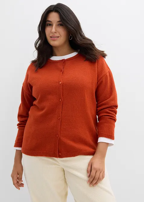 Kabátek z jemné pleteniny, bonprix