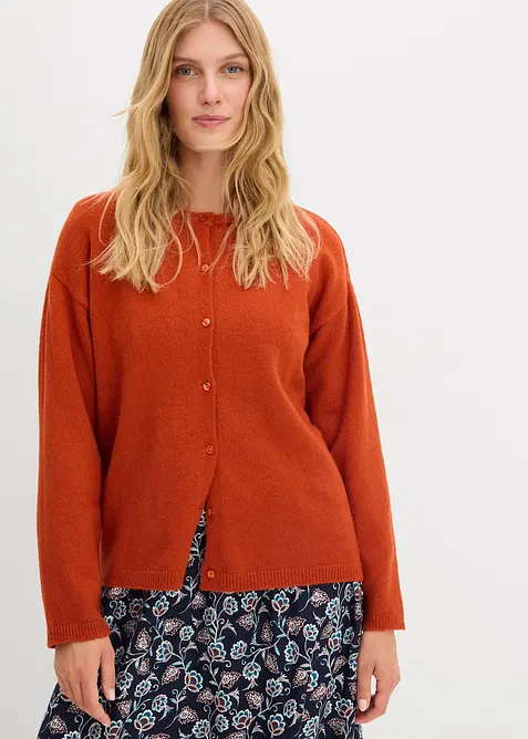 Kabátek z jemné pleteniny, bonprix