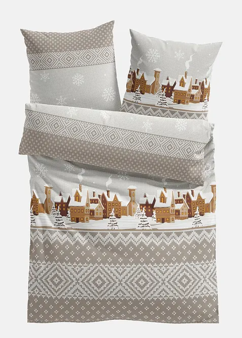 Povlečení s domečky, bonprix