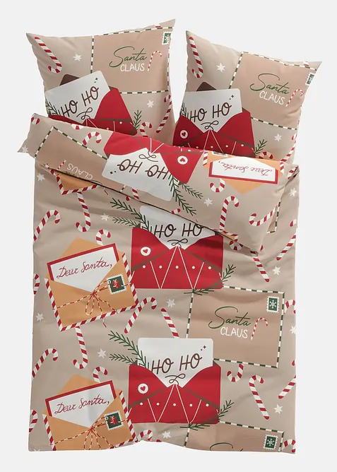 Souprava povlečen&iacute; s v&aacute;nočn&iacute;m dopisem, bonprix