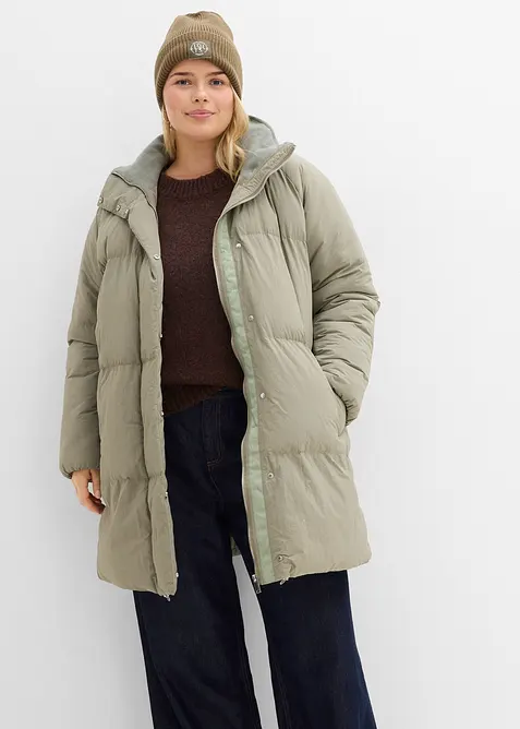 Prošívaný zateplený kabát, bonprix