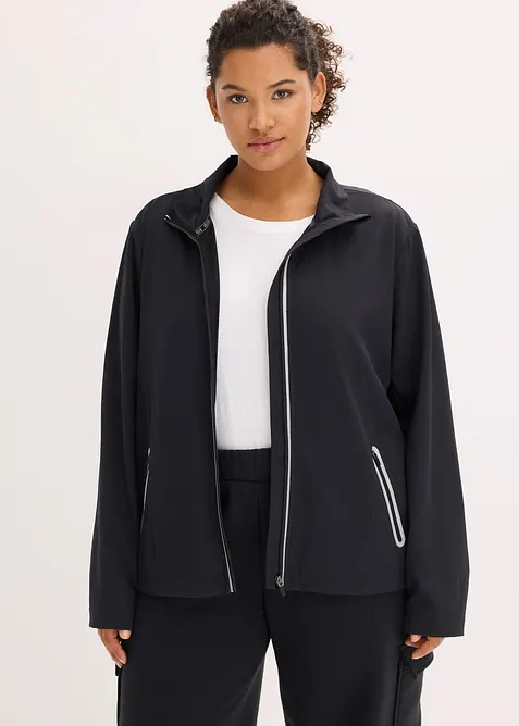 Lehk&aacute; funkčn&iacute; bunda s reflexn&iacute;mi prvky, bonprix