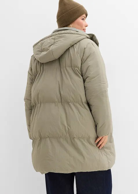 Prošívaný zateplený kabát, bonprix