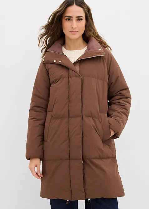 Prošívaný zateplený kabát, bonprix