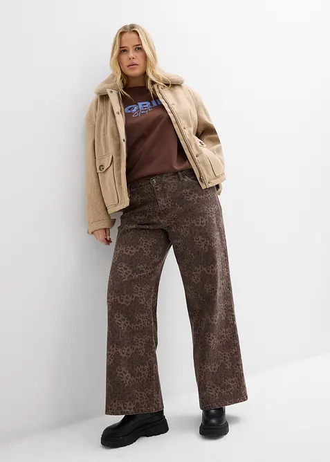 Oversize tričko z čisté organické bavlny, bonprix