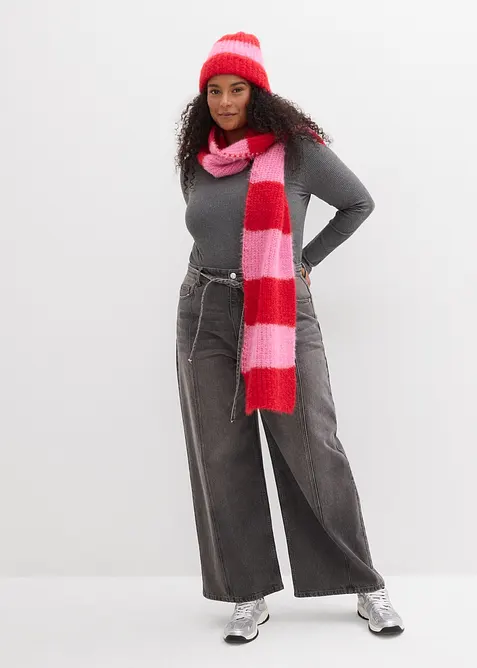 Žebrované termo tričko, bonprix