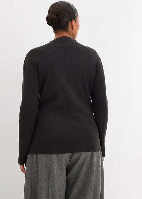 Kabátek z jemné pleteniny z měkké viskózové směsi, bonprix