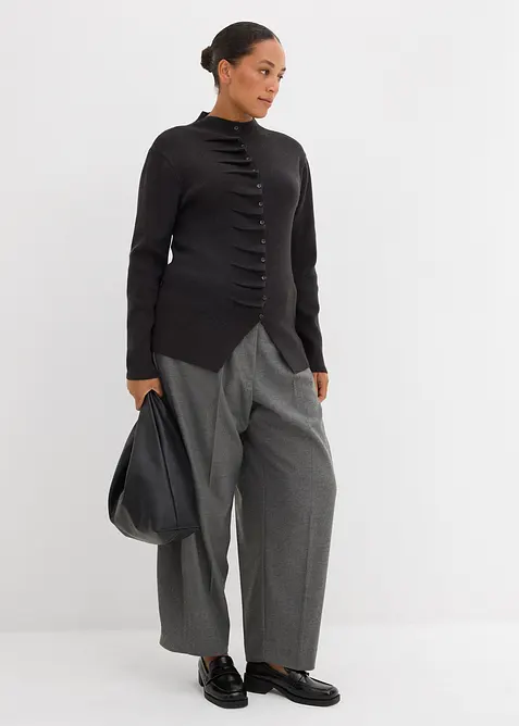 Kabátek z jemné pleteniny z měkké viskózové směsi, bonprix