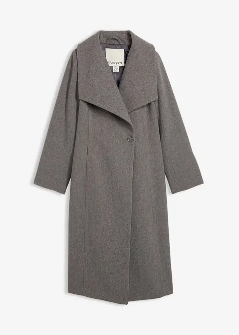 Kabát z imitace vlny, bonprix