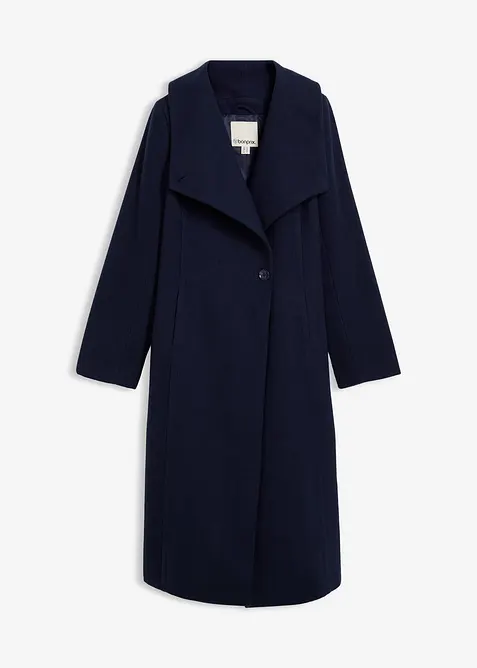 Kabát z imitace vlny, bonprix