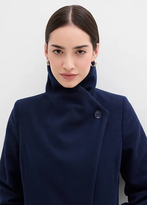 Kabát z imitace vlny, bonprix