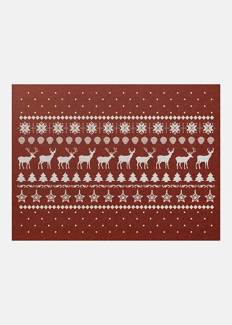 Rohožka s vánočním natištěným designem, bonprix