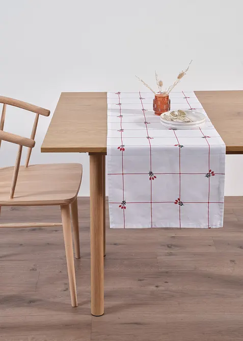 Běhoun na stůl z organické bavlny, bonprix