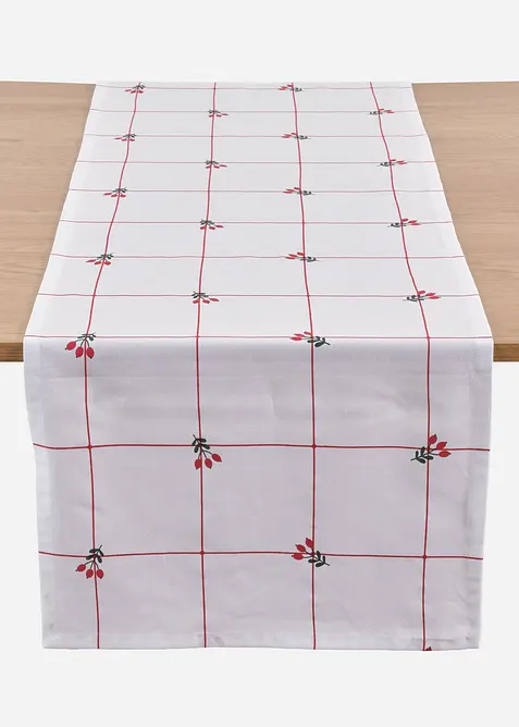 Běhoun na stůl z organické bavlny, bonprix