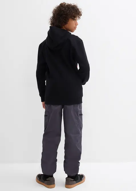 Termo cargo kalhoty Loose Fit, s žerzejovou podšívkou, bonprix