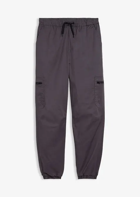 Termo cargo kalhoty Loose Fit, s žerzejovou podšívkou, bonprix