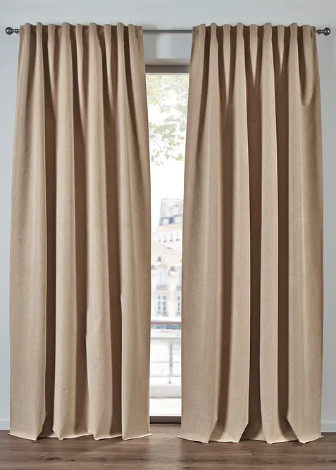 Zatemňovac&iacute; z&aacute;věs s povrstvenou zadn&iacute; stranou, tak&eacute; v extra d&eacute;lce (1 ks v balen&iacute;), bonprix